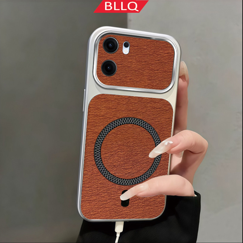 เหมาะสําหรับเคสโทรศัพท์ OPPO Reno 13F 5G พร้อมการออกแบบรูปแบบใหม่ วงแหวนดูดแม่เหล็กกันกระแทก ปลอก TPDT01