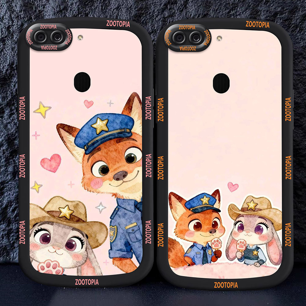 อ่อนนุ่มเคสโทรศัพท์หรับ OPPO A12 A5S A12S A11K A12E A7 M43 Zootopia