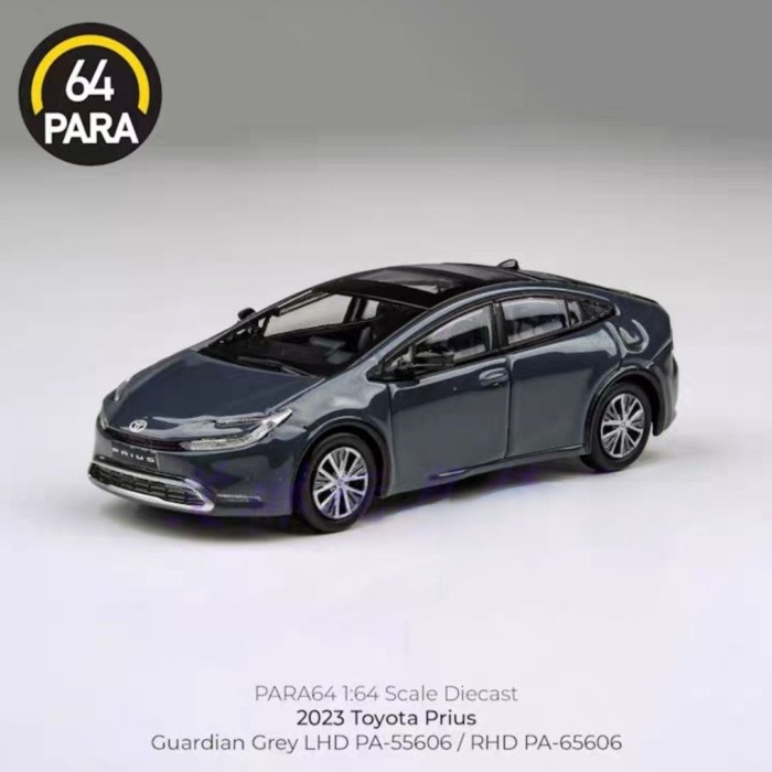 PARA64 1/64 Toyota Prius Prius Guardian 2023 โมเดลรถอัลลอย