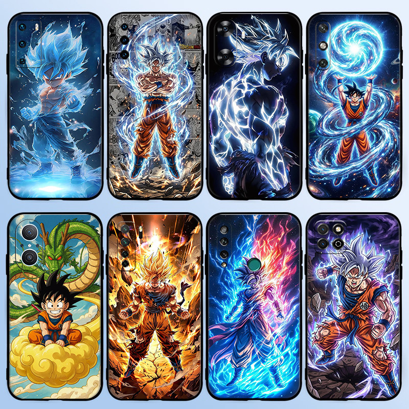 สําหรับ Huawei P10 P20 P30 Lite Pro Y5P Y6P Y7A Y8P การ์ตูนอะนิเมะ Dragon Ball 6Y11 Soft TPU ซิลิโคน