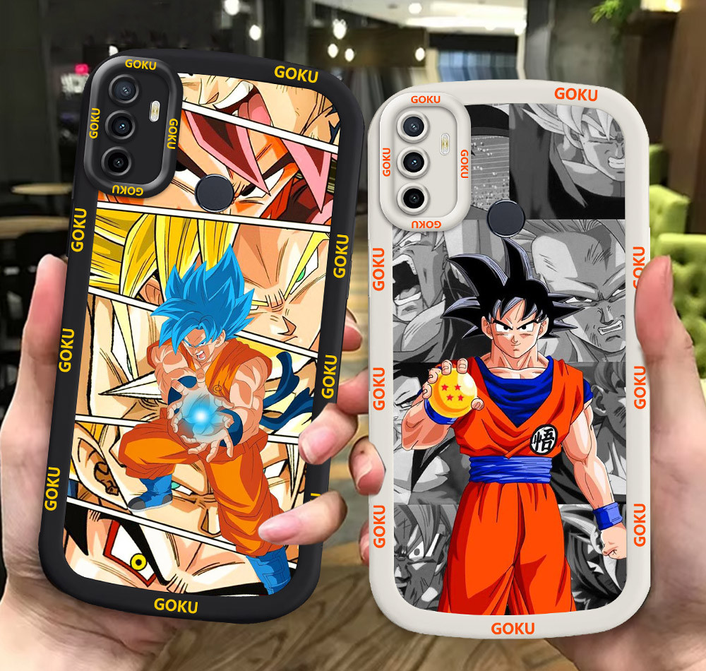 G68 Dragon Ball ขาวดำเคสโทรศัพท์หรับ OPPO A53 A33 A53S 2020 ปก