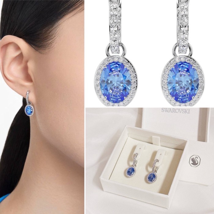 ผ่อน 0% ต่างหู SWAROV Constella drop earrings