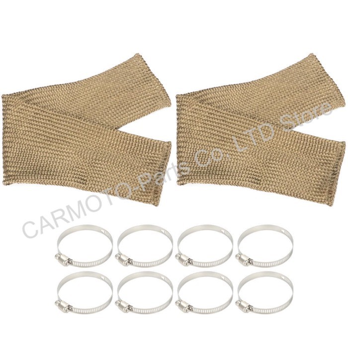 Up Pipe Heat Shield Socks Cover Blanket For 6.6l LB7-L5P 2001-2023 Duramax