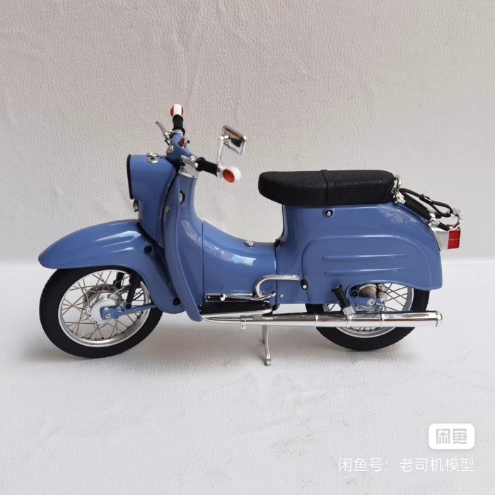 Schuco Schuco 1: 10 Simson Simson KR51/1 light Motorcycle Alloy Model 2a Car Model