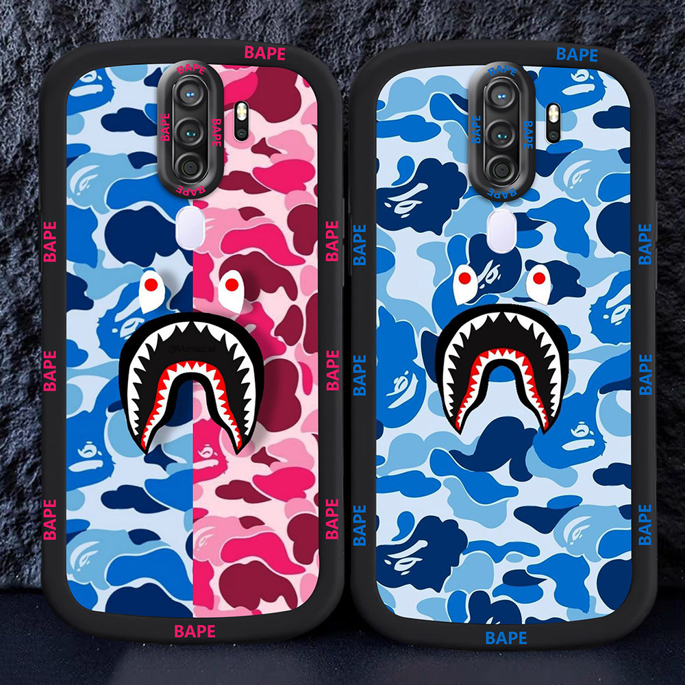 อ่อนนุ่มเคสโทรศัพท์หรับ OPPO A5 A9 2020 M52 ba_pe shark