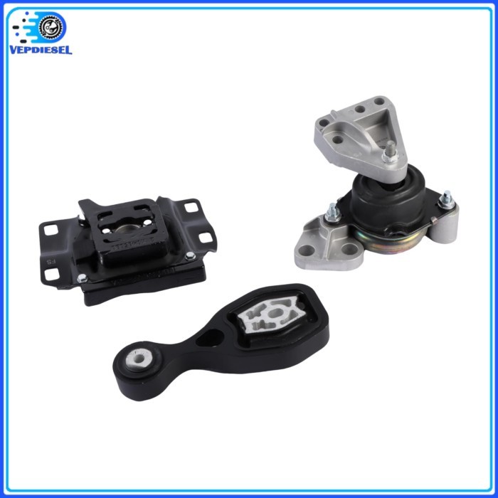 3Pcs Engine Mount Transmission Support BB5Z-6038F FB5Z-6068B FB5Z-6038E For Ford Explorer 2012-2019