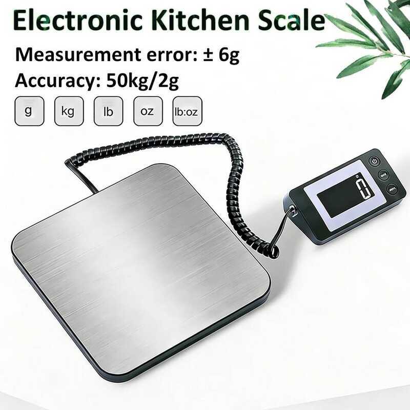 C Electronic Platform Scale 50Kg/2G High-Precision Digital Scale Wired/Wireless Parcel Pet Express