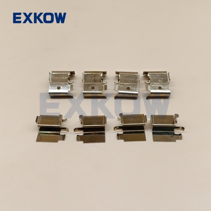 Front Brake Clip Set for Mitsubishi Montero Pajero 3 4 III IV V60 V70 V80 V93 V95 V96 2000-2020 Gra