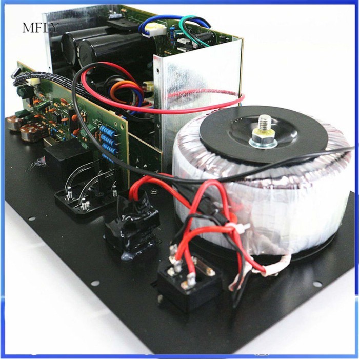 1000W Subwoofer With Toroidal Transformer Amplifier Board, Active Mono Amplifier Board High-Power A