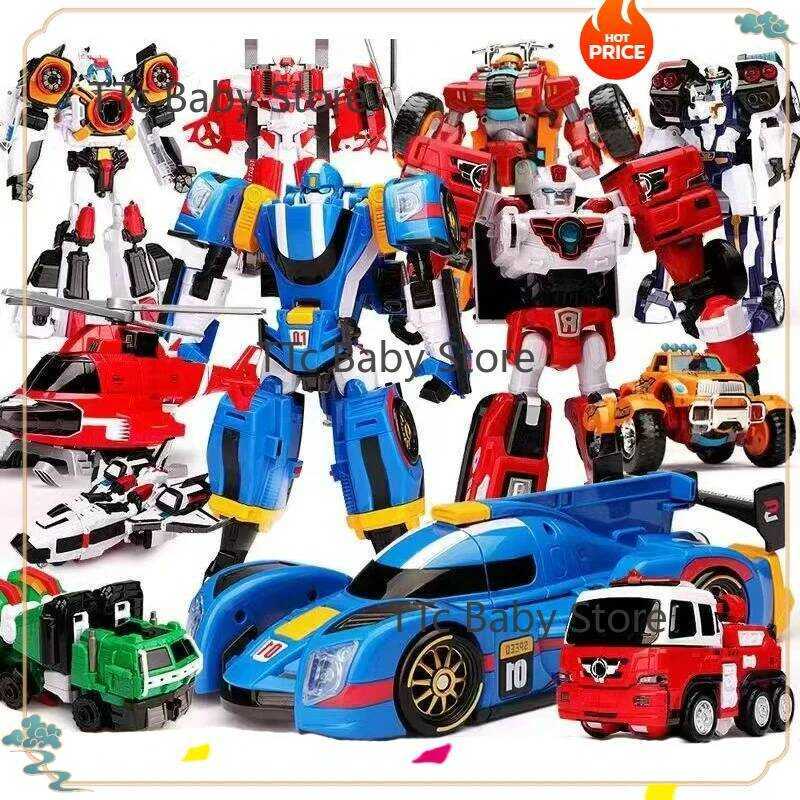 C 2025 TV Tobot Detectives Master V Ultimate LEON ROVER Combiner Robot Car Plane Action Figure ABS