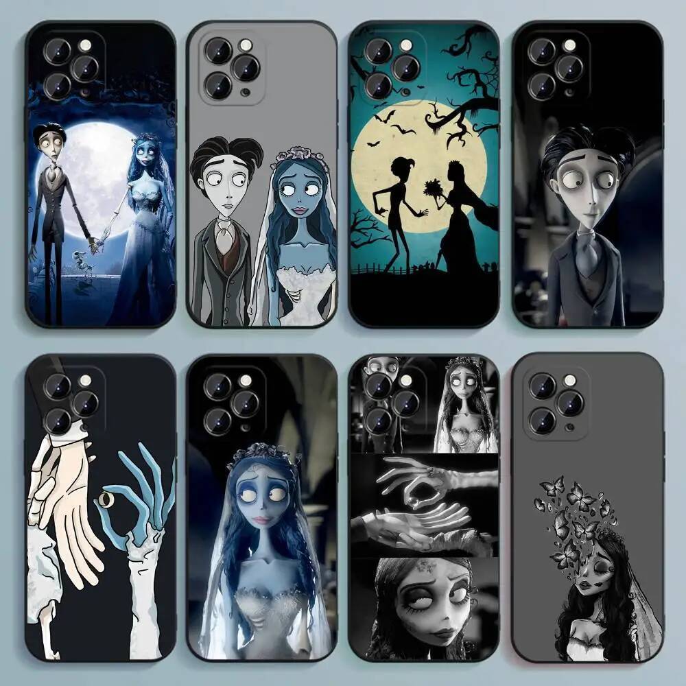 C-Corpse B-Bride Victor เคสโทรศัพท์สําหรับ iPhone 17,16,15,14,13,12,Pro,Max,Plus,E,SE4,Air,Mini Blac