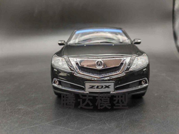 โรงงานเดิม 1: 18 Honda ZDX ACURA ZDX ACURA รถรุ่น 12 โมเดลรถโลหะผสม
