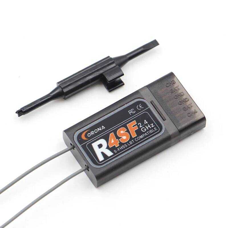 โคโรน่า♤ ◊ R4sf 4Ch R8sf 8Ch 2.4Ghz S-Fhss/Fhss ตัวรับสัญญาณที่ใช้งานร่วมกันได้สำหรับ FUTABA T6j T6