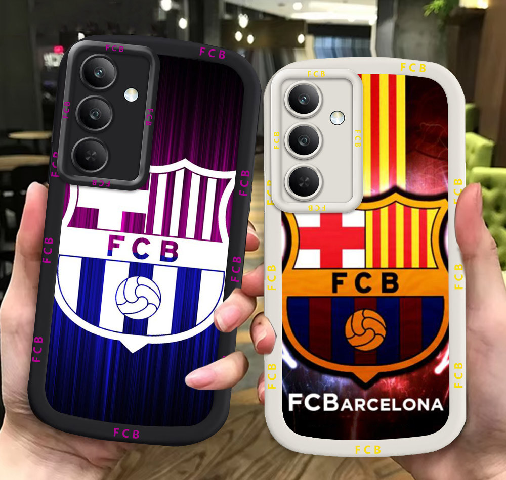 G45 Barc_Barce_lona ขาวดำเคสโทรศัพท์หรับ Samsung A56 S24 A25 S25 S22 A36 Ultra Plus 5G ปก