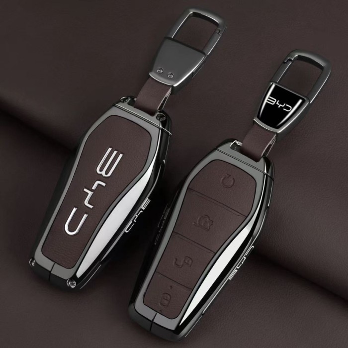 Full Coverage Car Key Cover Case Dustproof Replacement Shell Fits BYD ATTO3 Seal Palma ปลอกกุญแจรถ