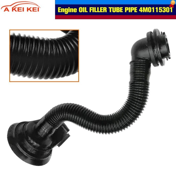 4M0115301 New Engine Oil Filler Pipe Repair Parts Car Accessories Fit For Audi Q7 Q8 4M 3.0L