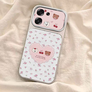 เหมาะสําหรับ OPPO A6 PRO 4G 5G F31 5G เคสโทรศัพท์การออกแบบใหม่รักหมีโบว์กันกระแทก soft Case TPDT20