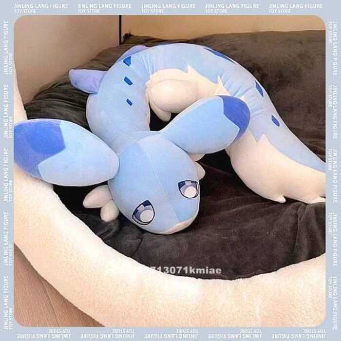 C Palworld Plush Doll Toys Blue Palworld Plushies 120Cm Cute Cat Figure Cartoon Throw Pillow Game P
