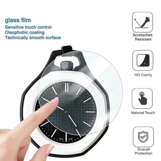 กระจกนิรภัยป้องกันรอยขีดข่วนป้องกันหน้าจอสําหรับ Swatch X AP Royal POP HD Clear Screen Protector Cover