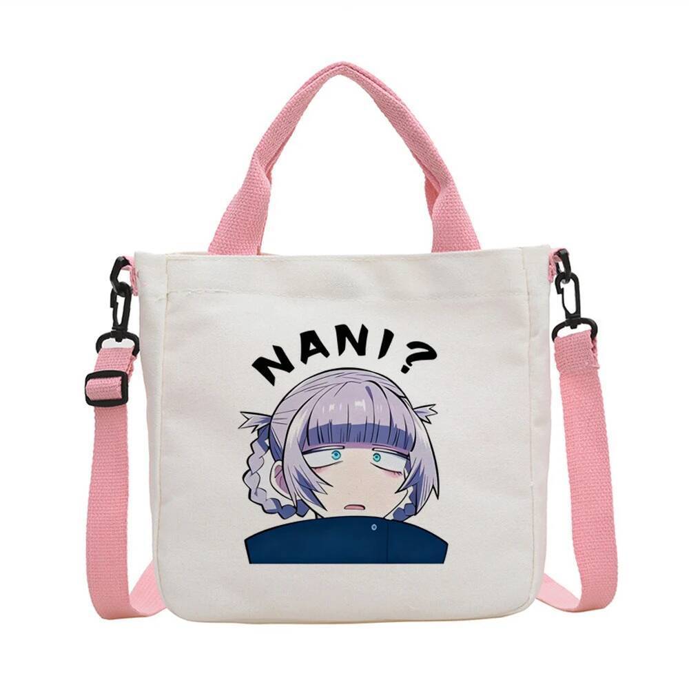 Call of the Night tote bag shoulder canvas y2k ร้านขายของชํา femme