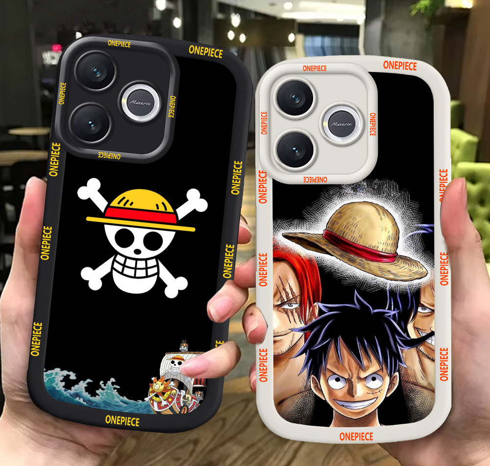G73 One_PieceS ขาวดำเคสโทรศัพท์หรับ Infinix Smart HOT 40i 5 8 30i 7 HD Plus Pro ปก