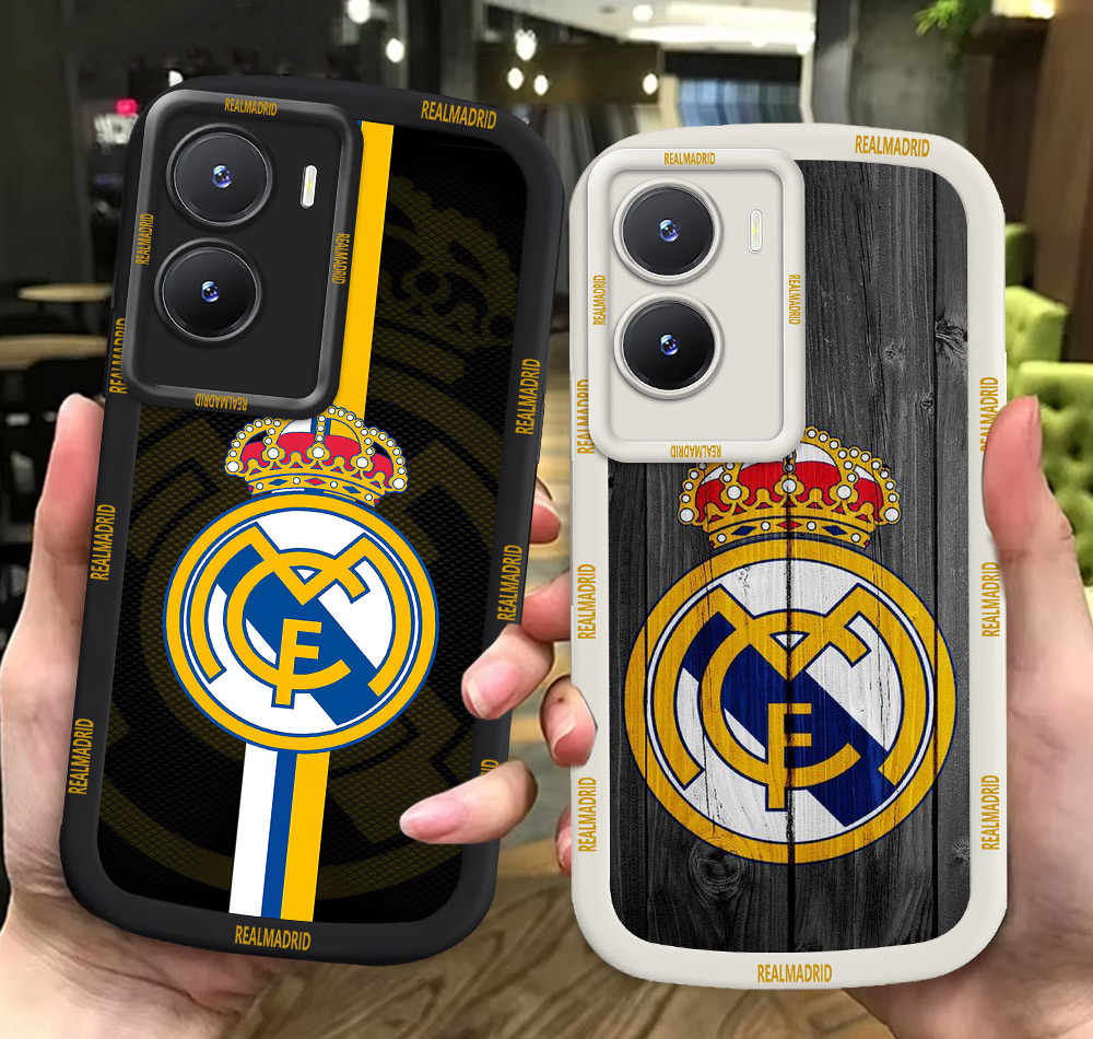 G59 Real_Madrid ขาวดำเคสโทรศัพท์หรับ VIVO Y15A Y01A Y15S Y01 Y56 Y16 5G ปก