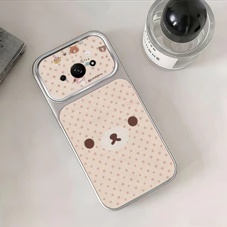 เหมาะสําหรับเคสโทรศัพท์ Redmi A3 ดีไซน์ใหม่รักหมีโบว์กันกระแทกเคสนุ่ม TPDT20