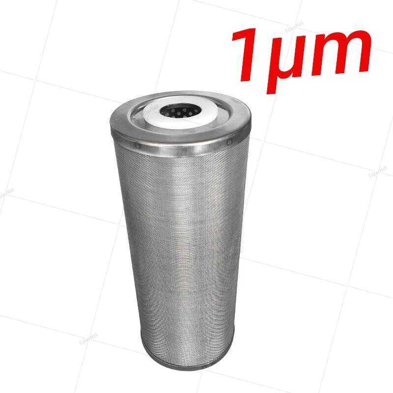 C 10*2.5Inch Stainless Steel Filter Element, Stainless Steel Filter Cartridge，304 Material，1Um 5Um