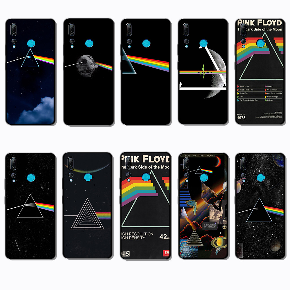สําหรับ 3c Huawei Y6s Y6 Pro Y7 Y9 Prime NS21 Dark Side of the Moon Tour เคสโทรศัพท์สีดํานุ่มแฟชั่น