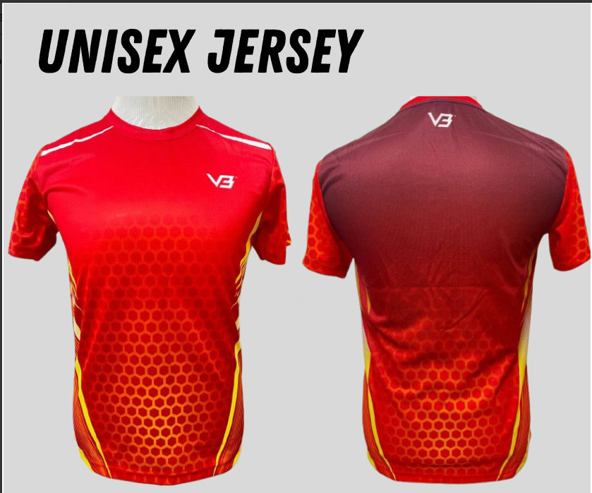 Jersi Jersey V3 Sports Red 008 Speed Victory Ready Stock DH4E