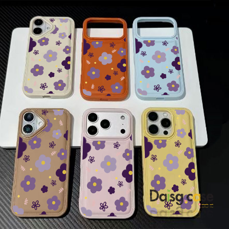 สําหรับ IPhone 17 Air 16 15 14 13 12 11 Pro Max X XR XS Max 7 8 Plus Renda สีดําเคสโทรศัพท์ปกอ่อน