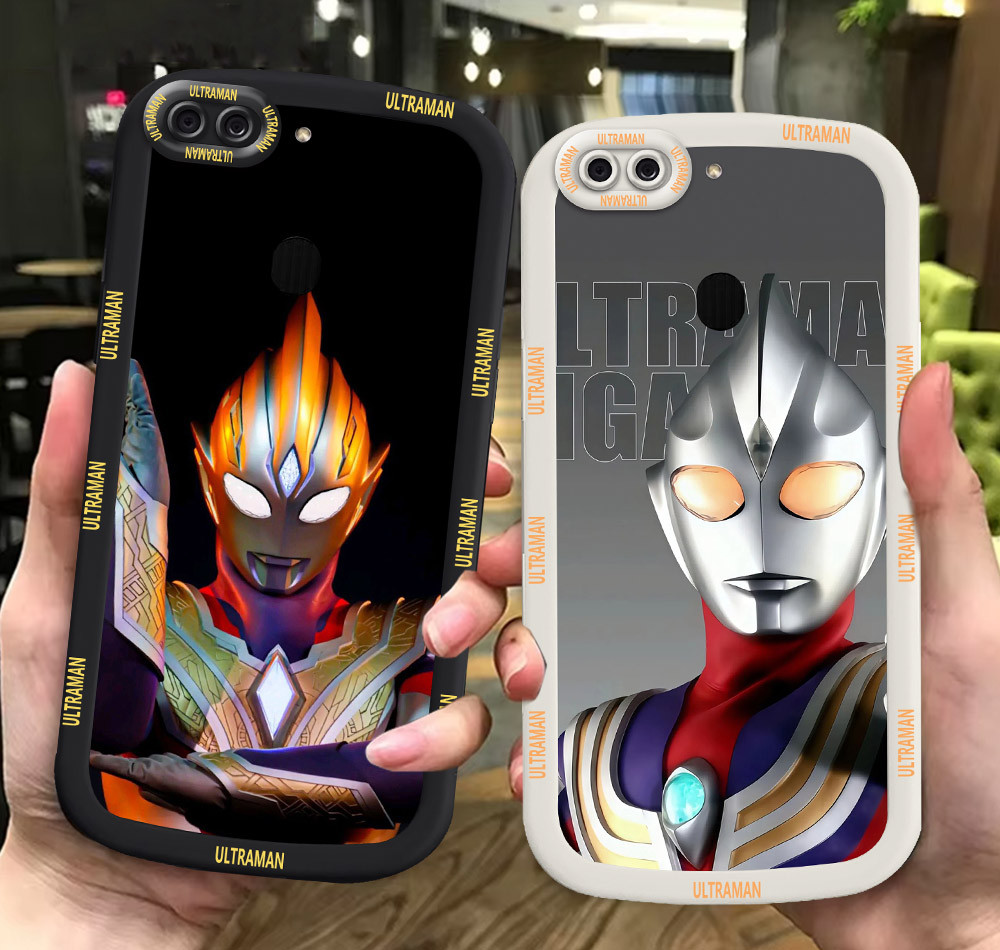 G49 Ultraman ขาวดำเคสโทรศัพท์หรับ OPPO A12E A12S A7 A11K A12 A5S ปก