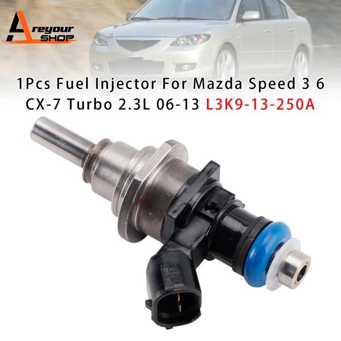 Areyourshop 1Pc/4Pcs Fuel Injector for Mazda Speed 3 6 CX-7 Turbo 2.3L 06-13 L3K9-13-250A