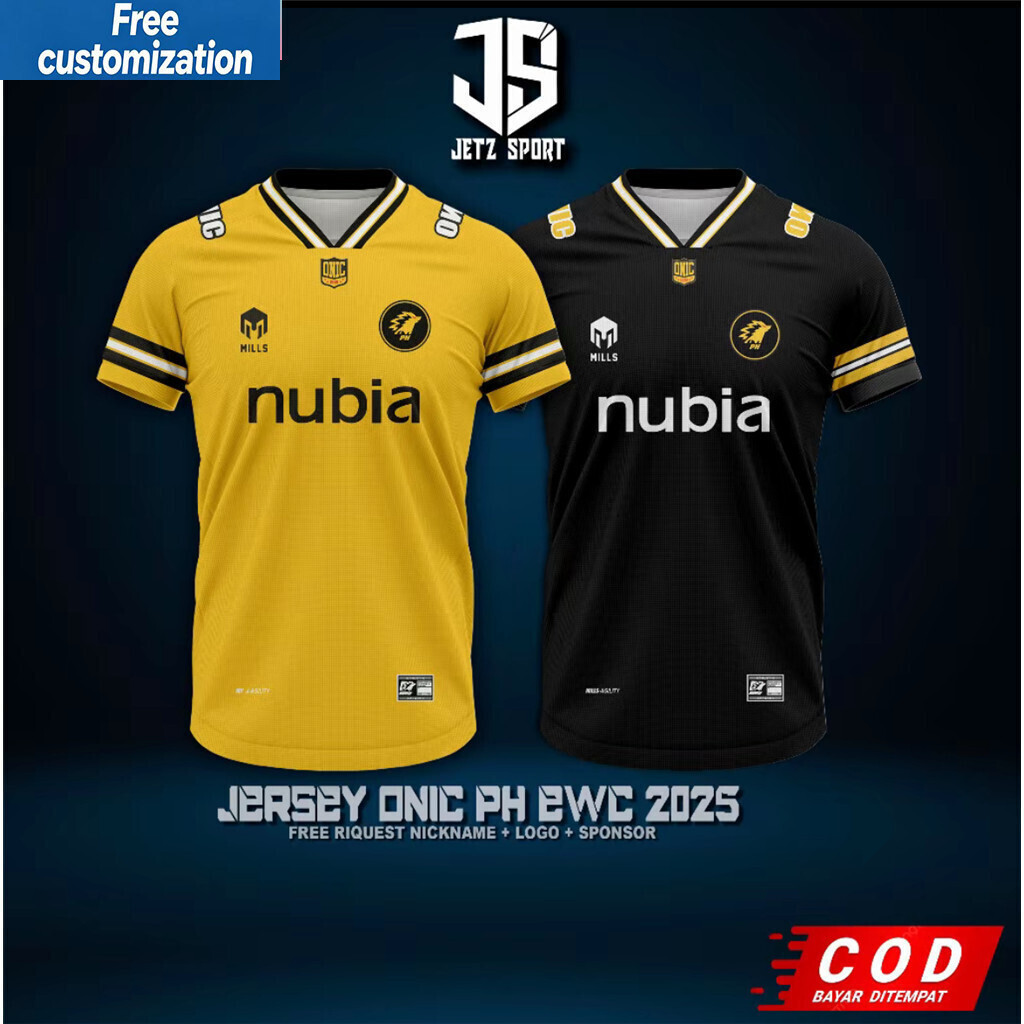 ล่าสุด Onic Philippines PH Jersey 2026 Season 15 EWC 2026 ฟรี Nickname 222