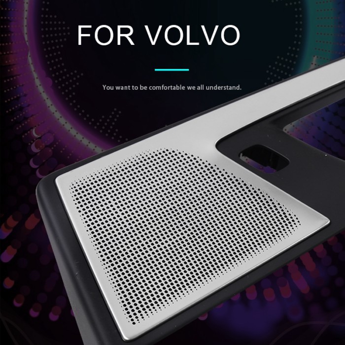2018-2024 2025 car styling for volvo xc60 speakers decoration car door audio cover protective cover
