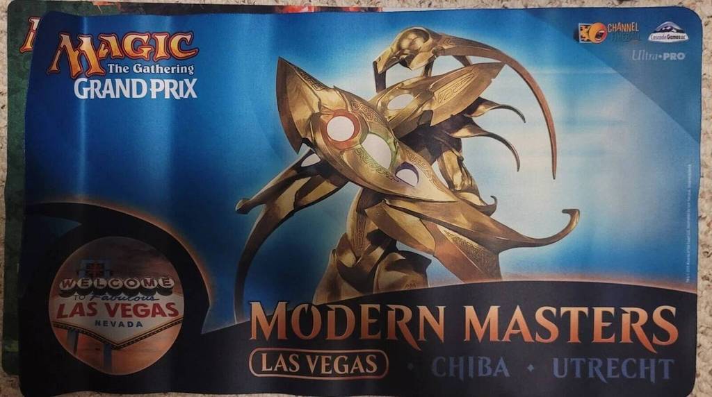 Modern Masters Grand Prix Las Vegas Ultra Pro Playmat Magic The Gathering MTG Gaming Pad 350x600x2 ม