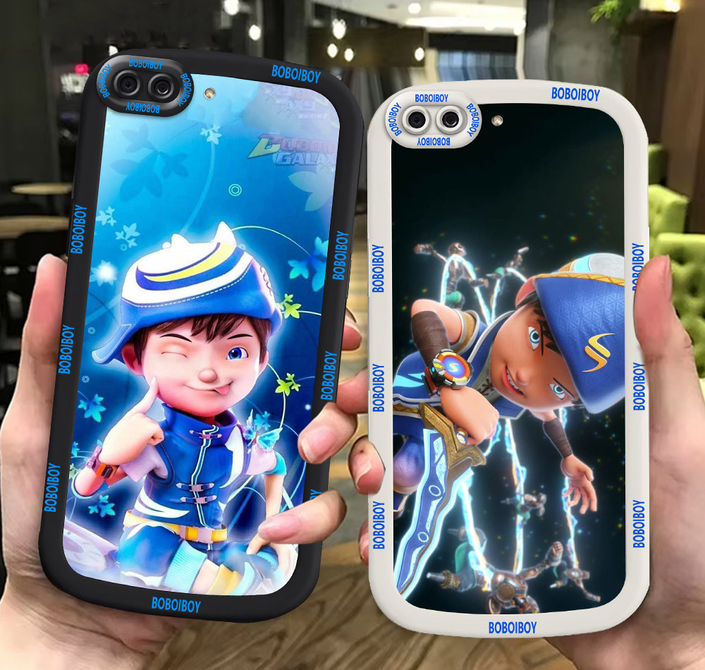 G69 BoBoiBoy ขาวดำเคสโทรศัพท์หรับ OPPO A12S A3S A12 A12E ปก