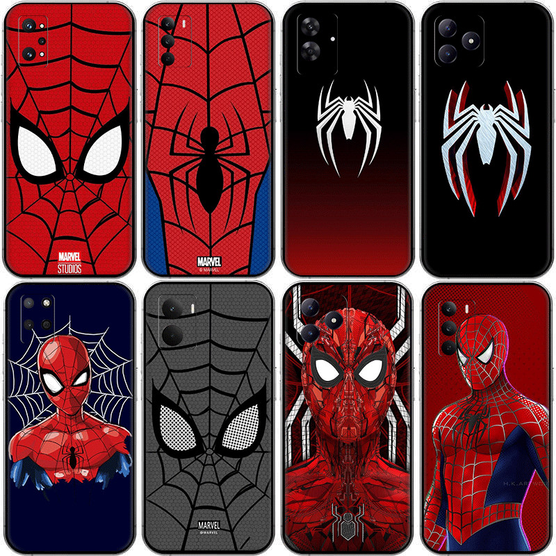 ออกแบบกรณี Spider Man ds.7 สําหรับ realme C65 C63 C61 Narzo 20 Pro 30A 50i C67 12 Lite ความเข้ากันได
