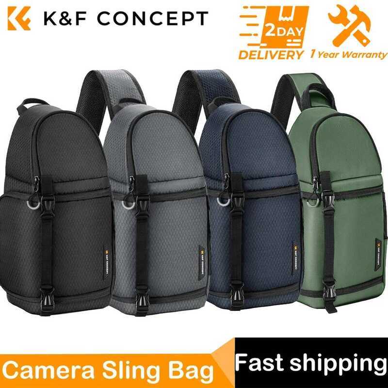 C K&F CONCEPT Camera Bag Photography Backpack 10L Waterproof Camera Sg Backpack Dslr/Slr Camera Cas