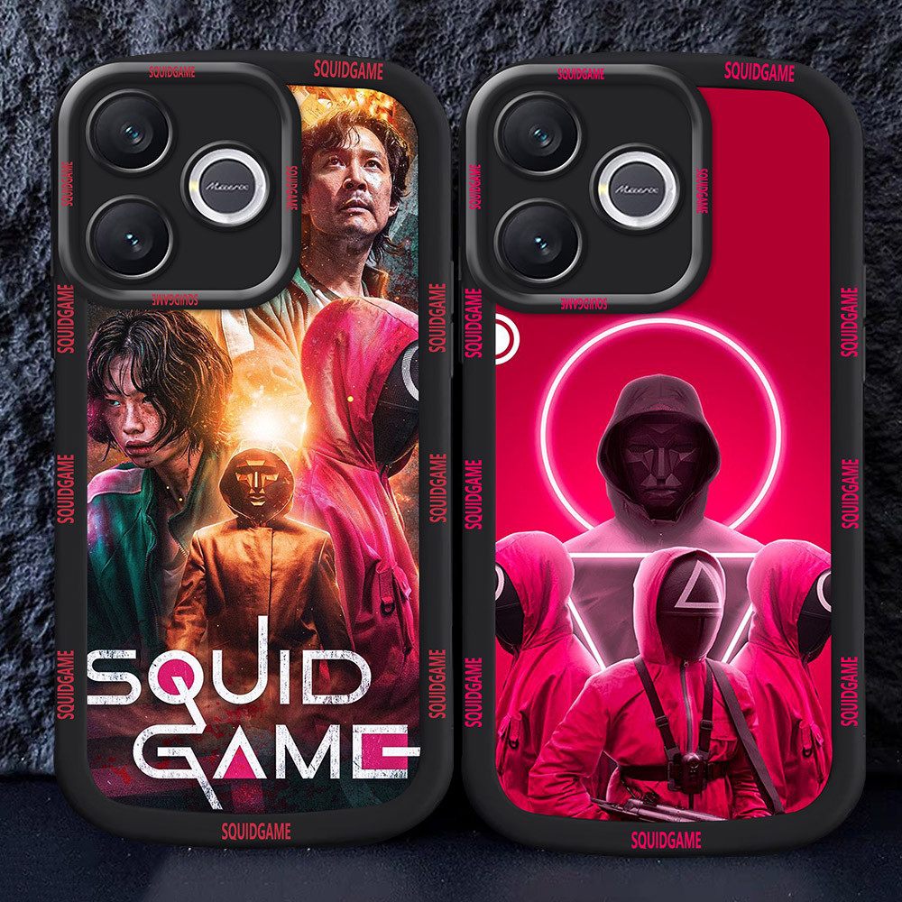 อ่อนนุ่มเคสโทรศัพท์หรับ Infinix Smart HOT 30i 8 HD 5 7 40i Plus Pro M30 Squid Game