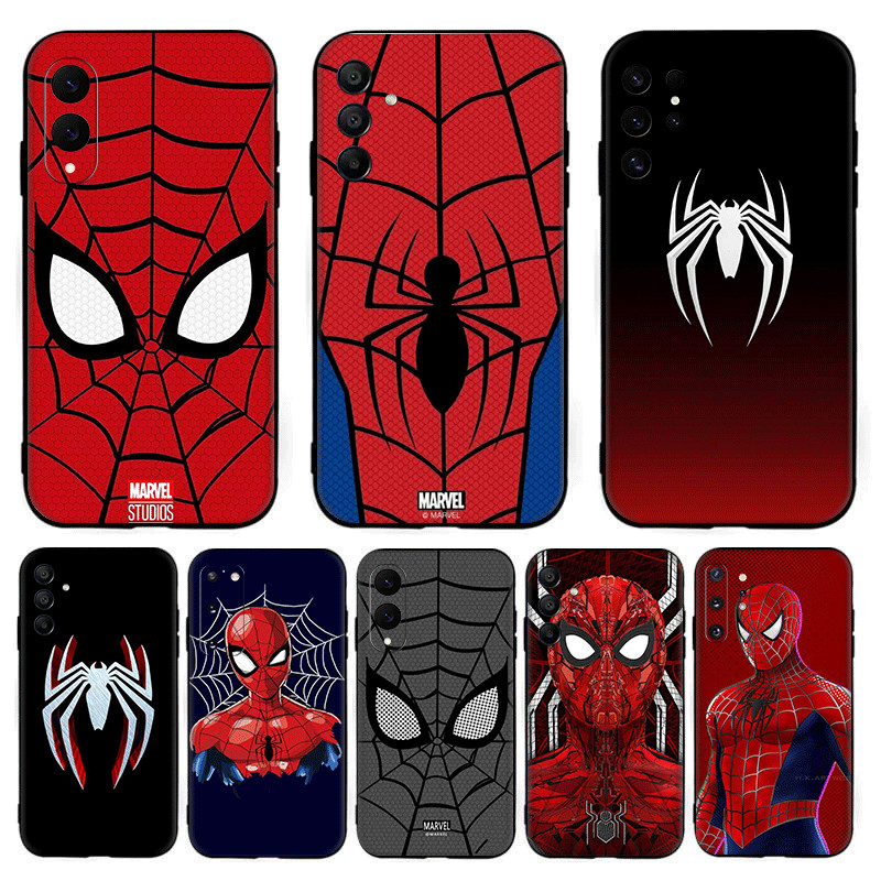 ออกแบบกรณี Spider Man ds.7 สําหรับ samsung S24 Fe Plus Ultra หมายเหตุ 8 9 10 Lite 20 M14 5G M15 ความ
