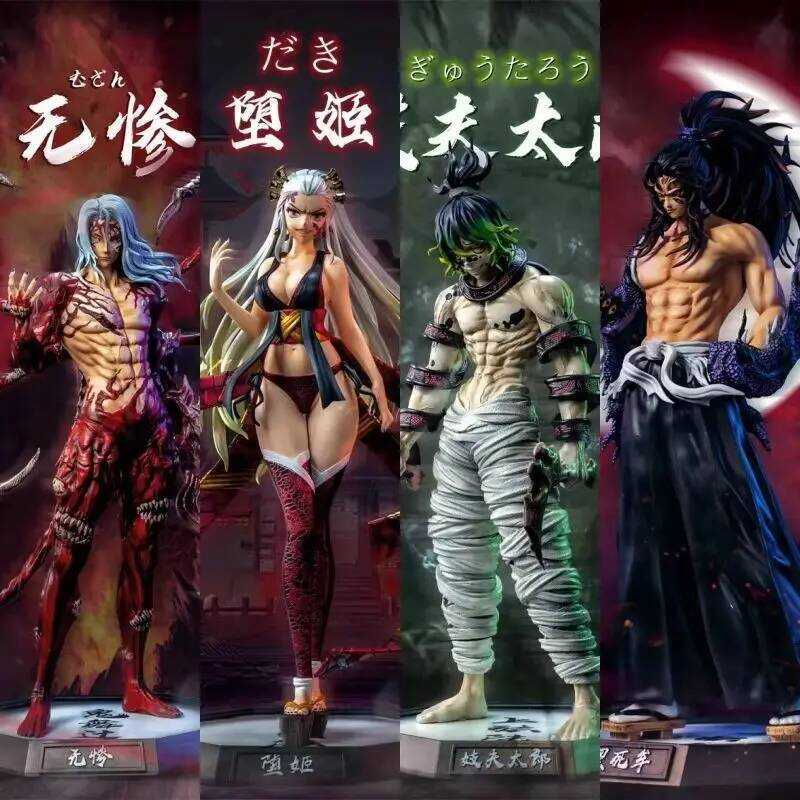 C Anime Demon Slayer Figure Kamado Tanjirou Nezuko Action Figure Pvc Model Toys Zenitsu Fig Inosuke