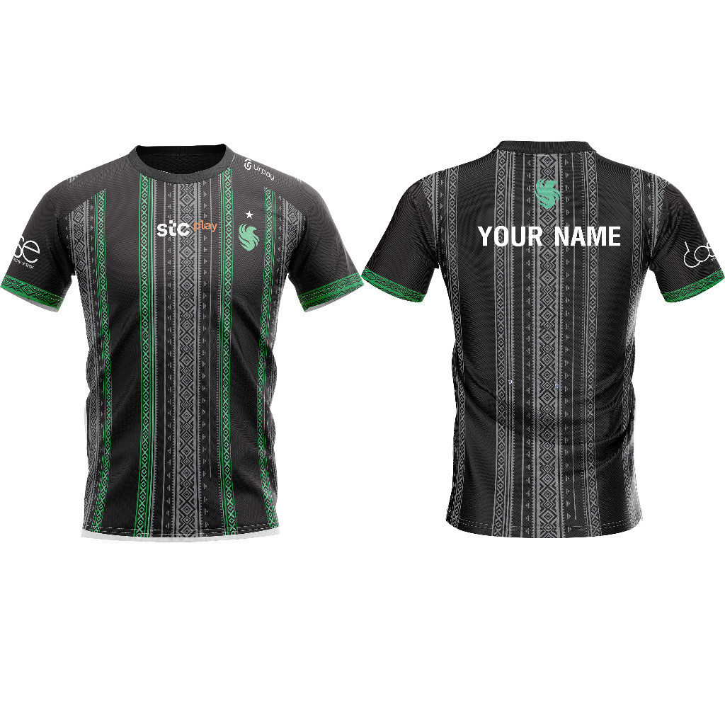 เสื้อ อีสปอร์ต dota2 freefire ทีม falcon 💚🦅