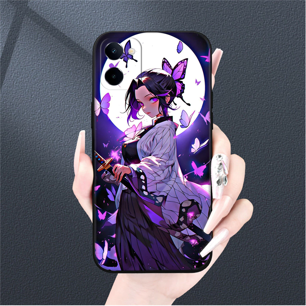 เคสซิลิโคนลาย Demon Slayer Shinobu สำหรับ Vivo Y01/Y02T/Y02/Y03/Y5S/Y11/Y11S/Y20i/Y20S/Y12S/Y12A/Y15S/Y15A/Y16/Y17/Y12/Y15/Y17S thumbnail 8