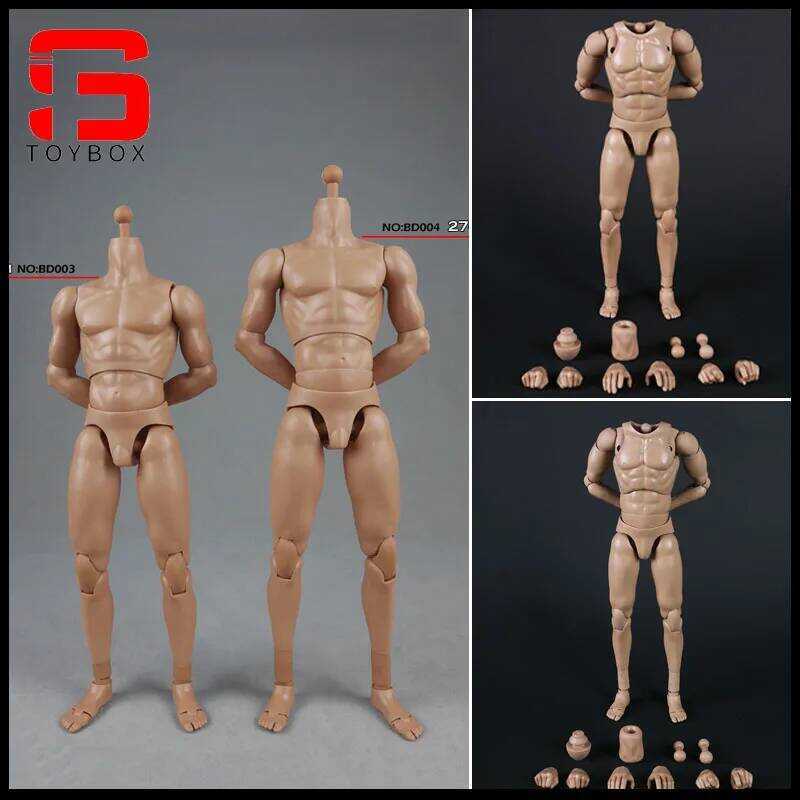 C COOMODEL 1/6 Bd001/Bd002/Bd003/Bd004 Mb001/Mb002/Mb003/Mb004 Male Standard Muscle Er Flexible 2.0
