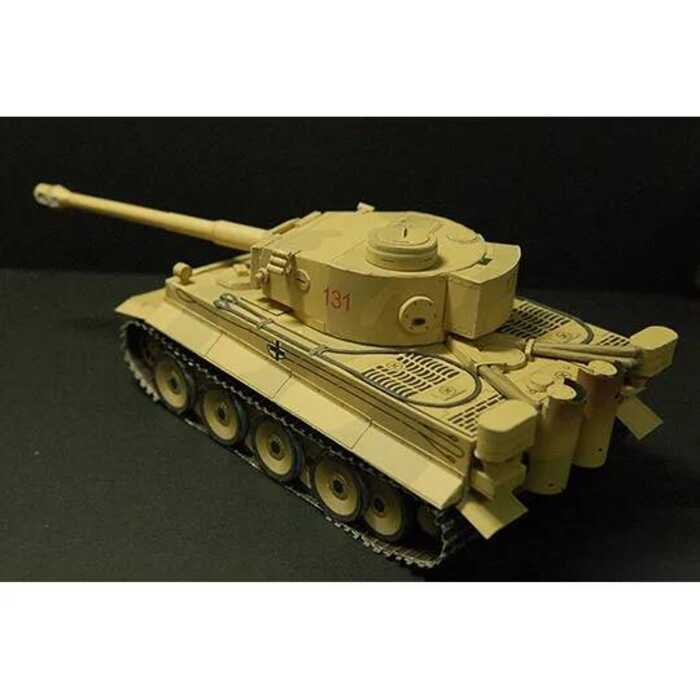 C 1:35 Scale German Ww2 Panzerkampfwagen VI Ausf. E Tiger Tank PAPER Model KIT Handmade Toy Puzzles