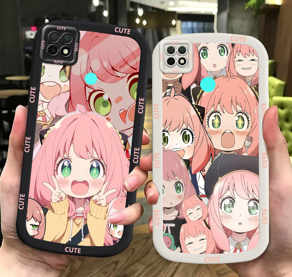 G27 Spy x Family ขาวดำเคสโทรศัพท์หรับ Xiaomi Redmi 10C 12 9C 10A 12C ปก