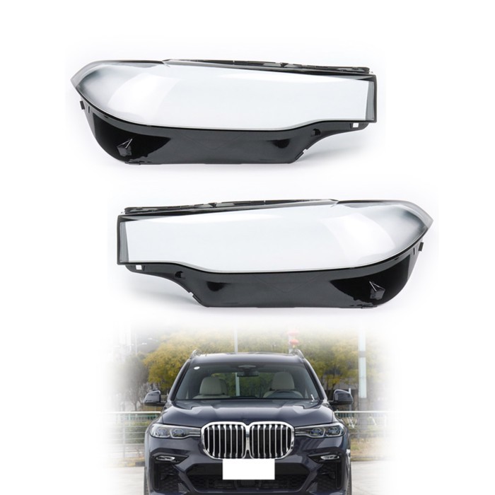 For BMW X7 G07 X7M 2019 2020 2021 2022 Car Front Headlight Cover Headlamp Lampshade Lampcover Head