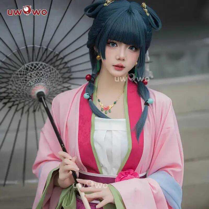 C IN STO UWOWO Anime Maomao Garden Party Hanfuu Cosplay Costume S-3Xl Halloween Costume
