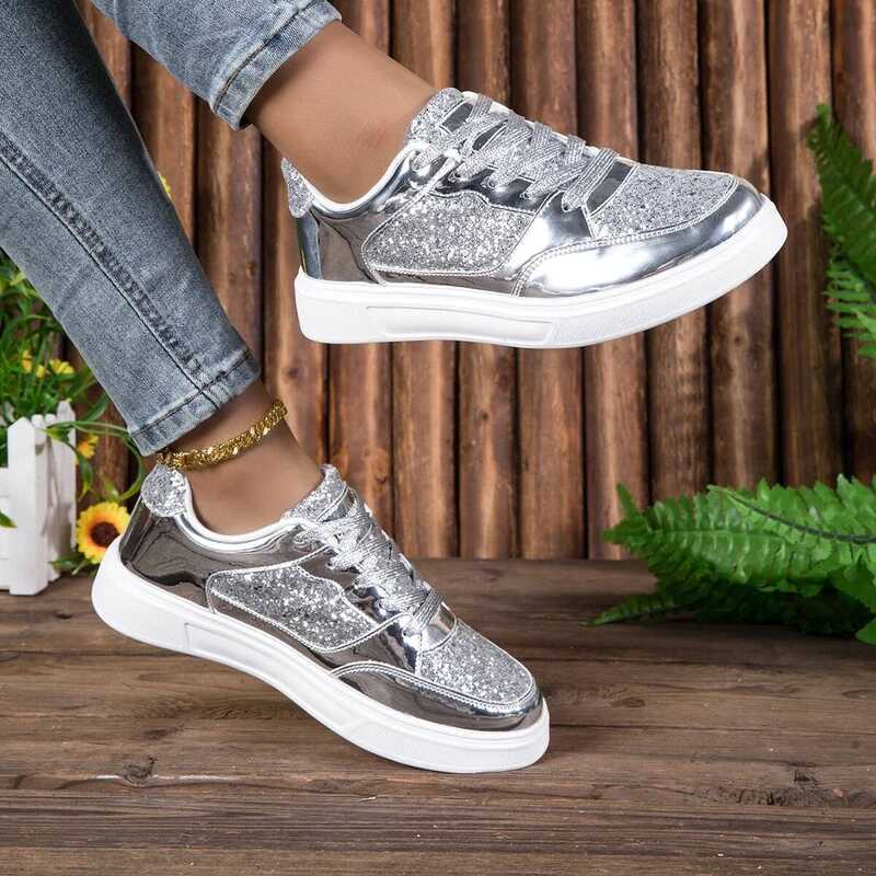 C DJSUNNYMIX Women Shoes New Fashion Vulcanized Sneakers For Women Casual Shoes Outdoor Walking Foo